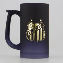 Caneca Santos Chopp Acrílico Preta Caneca Santos Chopp Acrílico Preta