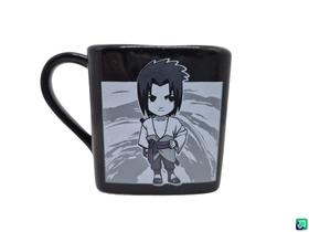 Caneca Sasuke Chibi Naruto Porcelana Quadrada 220 ml Caneca Sasuke Chibi Naruto Porcelana Quadrada 220 ml