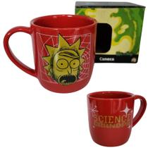 Caneca Science Grandpa Cerâmica 350ml Oficial Rick And Morty