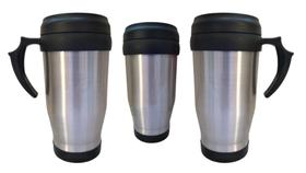 Caneca Semi-Térmica de Alumínio 500ml - Para Sublimação - CR PERSONALIZADOS