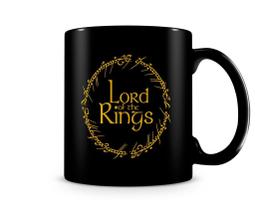 Caneca Senhor do Anéis Black Caneca Senhor do Anéis Black