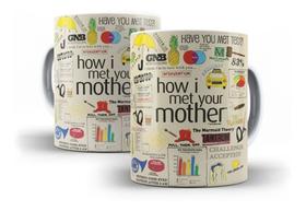 Caneca Seriado How I Met Your Mother Citações Quotes Frases