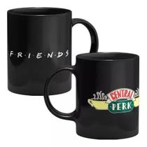 Caneca Série Friends Central Perk Preta - Mega Oferta!!!