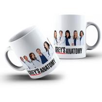 Caneca Série Grey's Anatomy Personagens Seattle Grace *03