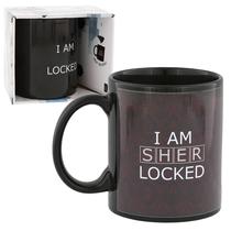 Caneca Seven20 Sherlock Holmes Ceramic Heat Reveal 300 ml vermelha Caneca Seven20 Sherlock Holmes Ceramic Heat Reveal 300 ml vermelha