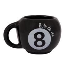 Caneca shape bola - love canecas bilhar