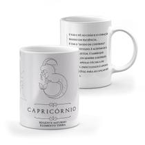 Caneca Signo "Capricórnio" - Personalizada