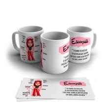 Caneca Signo do Zodíaco - Escorpião: CNC002 4321