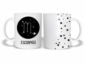 Caneca Signo Escorpião de Plástico Rígido