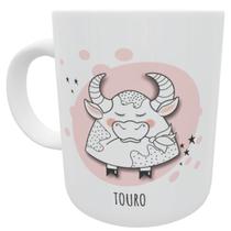 Caneca signo touro presente criativo astrologia horoscopo