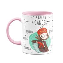 Caneca Signos B-pink - Ela é de Câncer
