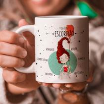 Caneca Signos - Ela é de Escorpião Caneca Signos - Ela é de Escorpião
