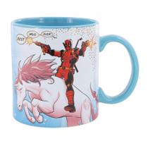 Caneca Silver Buffalo Marvel Deadpool and Unicorn 600ml Caneca Silver Buffalo Marvel Deadpool and Unicorn 600ml