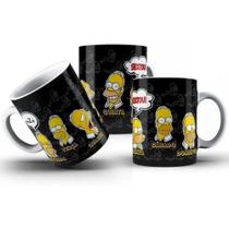 Caneca Simpons Dias Da Semana Hommer Caneca Simpons Dias Da Semana Hommer