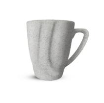Caneca Slim em Cerâmica Concrete Acetinado 280ml - Alleanza