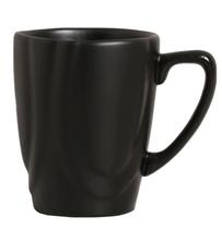 Caneca Slim em Cerâmica Preto Acetinado 280ml - Alleanza Caneca Slim em Cerâmica Preto Acetinado 280ml - Alleanza