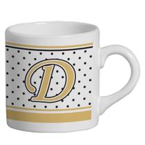 Caneca Small Alfabeto Poá Branco 180ml Caneca Small Alfabeto Poá Branco 180ml