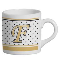 Caneca Small Alfabeto Poá Branco 180ml Caneca Small Alfabeto Poá Branco 180ml