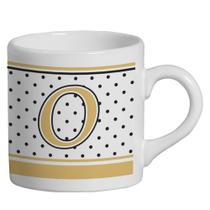 Caneca Small Alfabeto Poá Branco 180ml Caneca Small Alfabeto Poá Branco 180ml