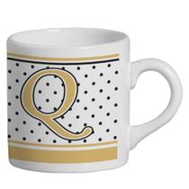 Caneca Small Alfabeto Poá Branco 180ml Caneca Small Alfabeto Poá Branco 180ml