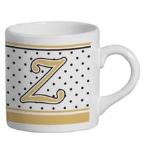 Caneca Small Alfabeto Poá Branco 180ml Caneca Small Alfabeto Poá Branco 180ml