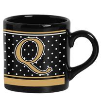 Caneca Small Alfabeto Póa Preto 180ml