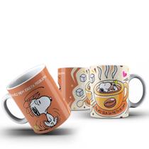 Caneca Snoopy Talvez Seja Falta De Café Cerâmica Divertida