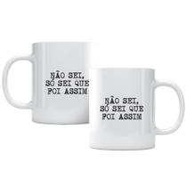 Caneca Só Sei Que Foi Assim Studio Geek