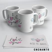 Caneca Só Te Quero I Love You 325ml Caneca Só Te Quero I Love You 325ml