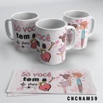 Caneca Só Você Tem A Chave Do Meu Coração