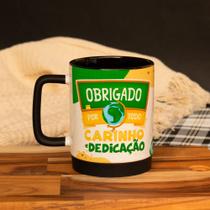 Caneca SOFT Dia dos Professores Com Base de Silicone e Alça Quadrada Interior Colorido Caneca SOFT Dia dos Professores Com Base de Silicone e Alça Quadrada Interior Colorido