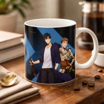 Caneca Solo Leveling Cha Hae-in Choi Jong-in Sung Jinwoo Yoo Branco Solo Leveling Caneca Solo Leveling Cha Hae-in Choi Jong-in Sung Jinwoo Yoo Branco Solo Leveling