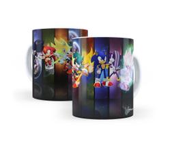 Caneca Sonic Personagens 325 ml Caneca Sonic Personagens 325 ml