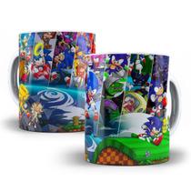 Caneca Sonic Personalizada Porcelana modelo 1
