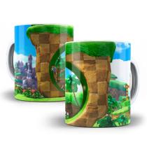Caneca Sonic Personalizada Porcelana modelo 6 Caneca Sonic Personalizada Porcelana modelo 6