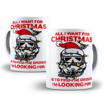 Caneca Star Wars Natal Personalizada Modelo 2