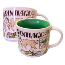 Caneca Starbucks Been There Series Coleção Chile - Santiago