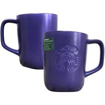 Caneca Starbucks Cerâmica Roxa Original 473ml