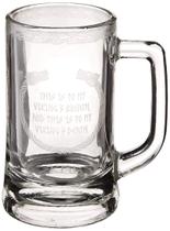 Caneca Stein de vidro Seven20 Vikings 350ml oficialmente licenciada