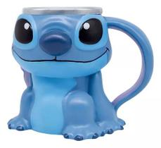 Caneca Stitch 3D Resina Lilo e Stitch 250ml