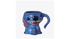 Caneca Stitch Alça Orelha Disney 250ML - ZC