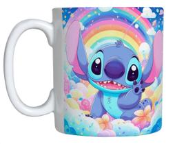 Caneca Stitch de Porcelana 325 ML Para Presente