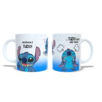 Caneca Stitch Paciência é tudo que eu não tenho Personalizada