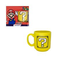 Caneca Super Mario Bros Mini Tina Interrogação 100ml Caneca Super Mario Bros Mini Tina Interrogação 100ml