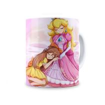 Caneca Super Mario Princesa Peach e Daisy Caneca Super Mario Princesa Peach e Daisy