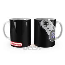 Caneca Super Nintendo Preta