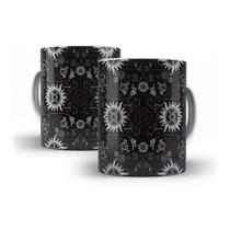 Caneca Supernatural Symbols Black