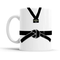 Caneca Taekwondo Faixa Preta Caneca Taekwondo Faixa Preta