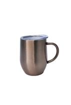 Caneca Tampa Termica Inox Viagem Bebida Quente Parede Dupla