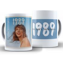 Caneca Taylor Swift 1989 + Caixa - Xícara Divertida 325ML Cerâmica